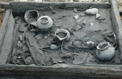 Condition of excavated artifacts from well no.4 image