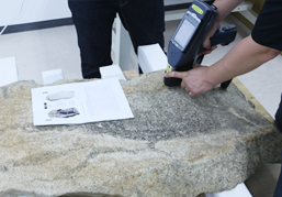 PXRF를 활용한 오염물 제거정도 확인