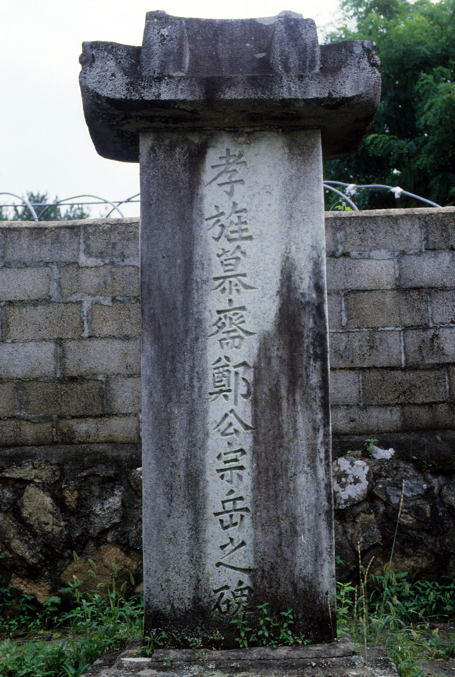 효자정종악정려(孝子鄭宗岳旌閭) 이미지 입니다.